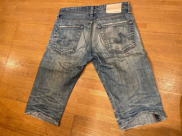 ジーンズ ショートパンツ ADRIANO GOLDSCHMID. made in U.S.A 28インチ