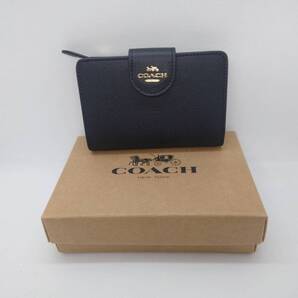 未使用 コーチ 財布 COACH アウトレット レザー C6390 アウトレット品
