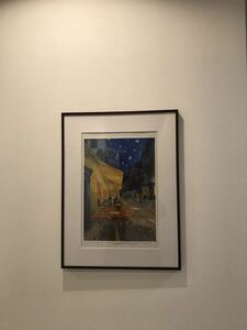 フィンセント・ファン・ゴッホ 「夜のカフェテラス」 絵画 インテリア 模写 大型 タペストリー