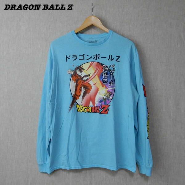 DRAGON BALL Z Long Sleeves T-Shirts L T113 ドラゴンボール 長袖Tシャツ 孫悟空 ベジータ