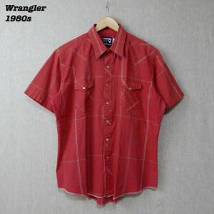 Wrangler Western Shirts 1980s 1990s USA 17 1/2 Vintage ラングラー ウェスタンシャツ 1980年代 1990年代 アメリカ製 ヴィンテージ