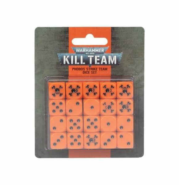 【ダイス：キルチーム】フォボス・ストライクチーム・ダイス PHOBOS STRIKE TEAM DICE[102-50][KILL TEAM]ウォーハンマー