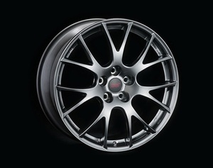 【インプレッサ・ＧＶ/ＧＲ】ＳＴＩホイール19インチ（BBS）（ダークシルバー）＊1本のみ【スバル部品】★ST28100ZR570