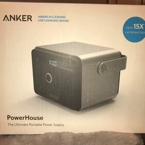 Anker PowerHouse (ポータブル電源 434Wh / 120,600mAh)キャンプ・緊急・災害時バックアップ用電源