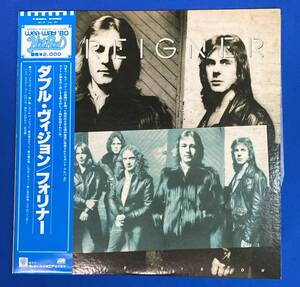 帯付 国内盤 フォリナー Foreigner / ダブル・ヴィジョン Double Vision P-6386A 洗浄済 アナログ12インチレコード LP 宅急便 送料無料