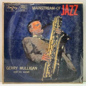 USオリジナル MONO 小ドラ 深溝 GERRY MULLIGAN Mainstream Of Jazz ('56 EmArcy MG 36101) 曇り カゼヒキ無し Zoot Sims, Bob Brookmeyer
