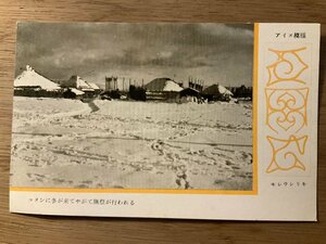 PP-4537 ■送料無料■ アイヌ コタンに冬が来て熊祭が行われる 白老アイヌ部落記念 アイヌ民族 北海道 樺太 絵葉書 写真 古写真/くNAら