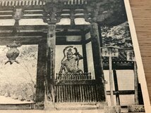 PP-4895 ■送料無料■ 滋賀県 近江 石山寺 山門ニ王尊 仏像 仁王尊 神社 寺 宗教 名所 絵葉書 写真 印刷物 古写真/くNAら_画像3