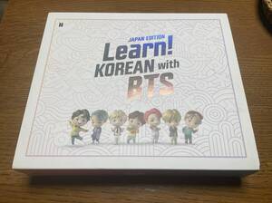 レアな美品 ★HANGEUL FLASH CARD付き★Learn! KOREAN with BTS★