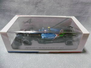 未開封新品 スパーク 1/43 Alpine A521 4th Saudi Arabian GP 2021 #31 Esteban Ocon