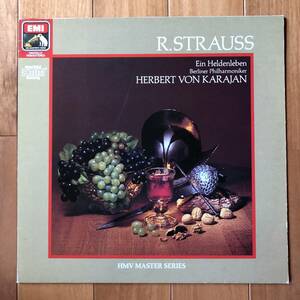 LP-July / 英EMI-HMV / Herbert von Karajan・Berliner Philharmoniker / R.STRAUSS_Ein Heldenleben Op.40
