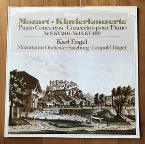 LP-July /独 TELEFUNKEN / Karl Engel・Mozarteum-Orchester Salzburg / MOZART_Klavierkonzerte Nr.8, KV246・Nr.19, KV459