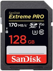 SanDisk Extreme PRO SDXC 128GB サンディスク エクストリーム プロ