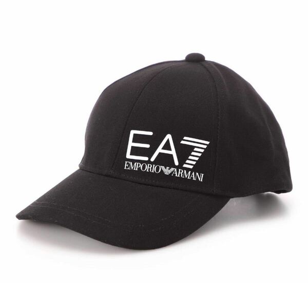 新品未使用 エンポリオアルマーニ 帽子 キャップ ブラック 黒