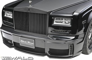 【M's】ロールスロイス ファントム SERISE-2 (2012y-) WALD Black Bison フロントバンパースポイラー (LED付)／／FRP製 ヴァルド バルド