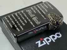 Zippo スリム Skull Metal　スカル・3面連続メタル 16BN-Baby Skull 新品_画像4
