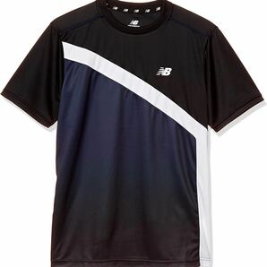 new balance ニューバランス テニスウェア 半袖Tシャツ チームグラフィック ネイビー(紺) メンズS 新品