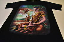 ◆神様・仏様Tシャツ　瞑想するお釈迦様　ブッダ(ゴーダマ・シッダール)◆新品◆在庫サイズM・L・XL_画像2