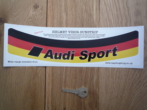 海外　限定品　送料込み　Audi Sport アウディ スポーツ ステッカー 305mm