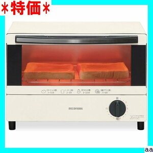 人気 アイリスオーヤマ EOT-011-W ホワイト 付 トレー 1000W ト 2枚 オーブントースター トースター 120
