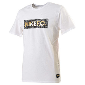 新品タグ付き XLサイズ 白 2015HOLIDAYモデル ナイキ NIKE FC スネークスキン ブロックTシャツ デッドストック ネイマール クリロナ