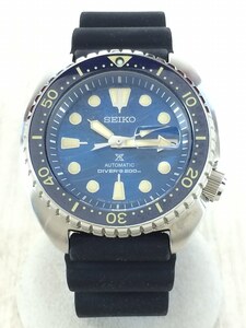 SEIKO◆PROSPEX DIVER/プロスペックスダイバー200M/自動巻腕時計/アナログ/ブルー
