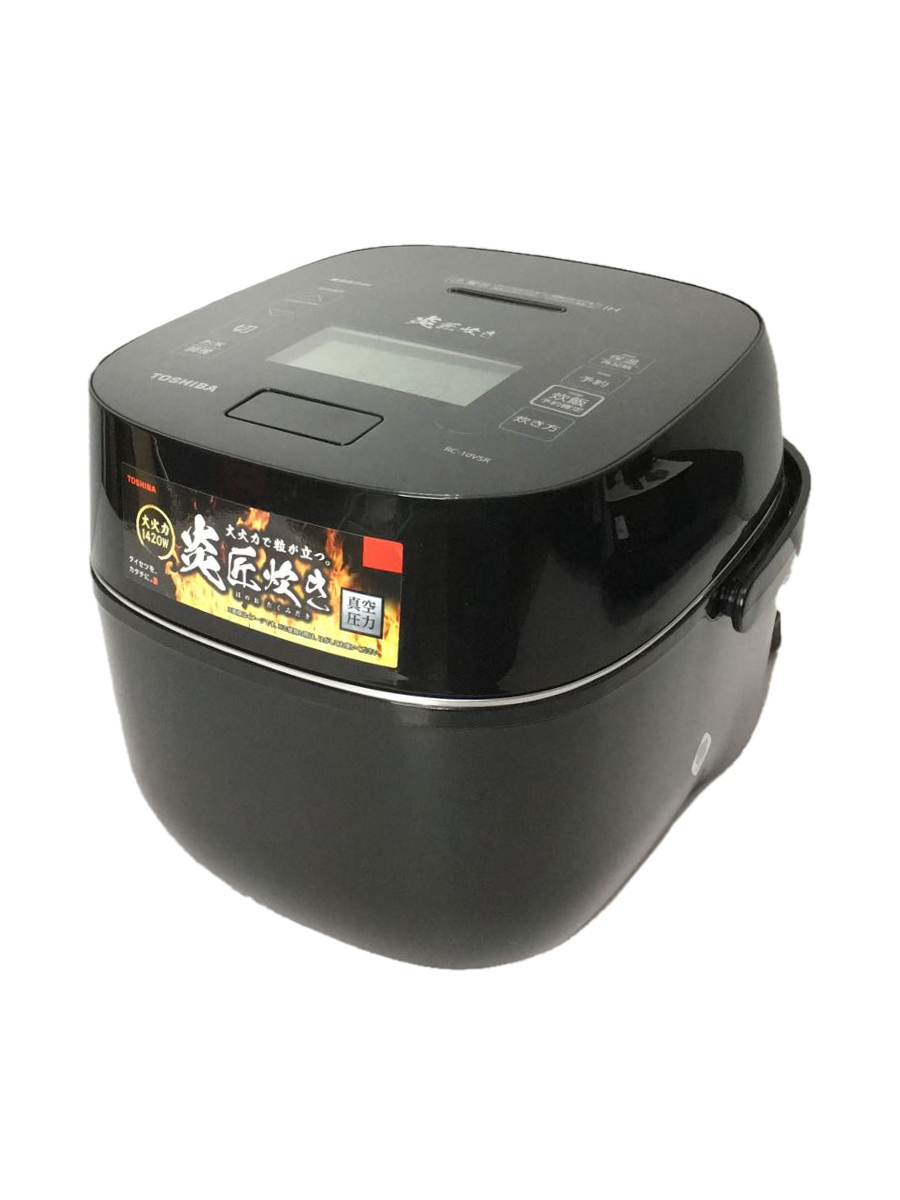 東芝 真空圧力IHジャー炊飯器（5.5合炊き）ホワイトTOSHIBA 炎 匠炊き RC-10VSR-W 通販