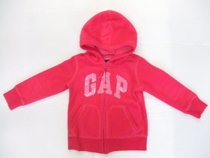 【お買得！】★Gap Kids/ギャップキッズ★ジップアップパーカー　サイズ120　ピンク色