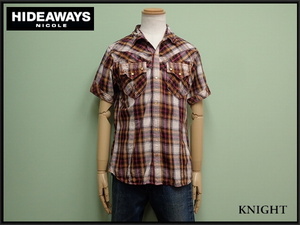 HIDEAWAYS wire collar shirt *48* is Ida way / Nicole /22*7*3-12