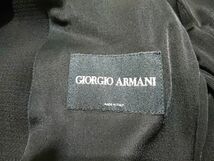 【美品】黒タグ ジョルジオアルマーニ ARMANI スタンドカラー デザインジャケット コート SIZE:48 (M～L程度)_画像4