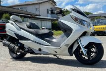 スカイウェイブ250S 売り切り！１円スタート！エンジン好調！CJ43A！カスタム！キャブ車！社外マフラー！検)フォルツァ 全国配送！福岡佐賀_画像1