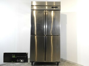 【直接引取り歓迎！】 フクシマ 業務用 縦型冷蔵庫 4D冷蔵庫 782L URD-30RM1-F W900 D800 H1960mm 100V 2011年