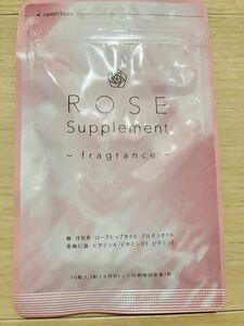 ローズサプリ 約1ヵ月分 サプリ サプリメント エチケット アロマ 薔薇 バラ の香り 女性