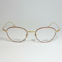 monblue　モンブルー　made in japan 日本製 眼鏡 メガネ フレーム MO030-11-47 度付可 ブラウン　ゴールド_画像2
