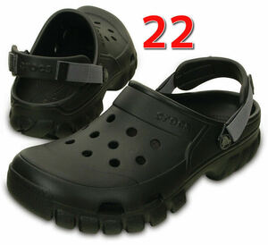 送料無料【22cm】crocs クロックス オフロード スポーツ クロッグ Offroad Sport Clog crocs Black / Graphite ブラック