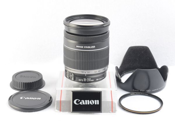 ヤフオク! -「canon ef-s 18-200mm 3.5-5.6 is」の落札相場・落札価格