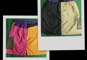 ^ low Alpine Lowealpine light weight nylon material Trek oriented rom and rear (before and after) color difference 5 color k Lazy multicolor miniskirt S beautiful goods!!!^