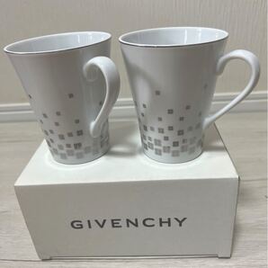 新品未使用 ジバンシー ペアマグカップ 直径9cm