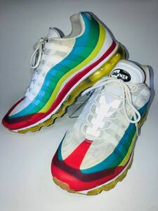 【限定1品】【Aランク】【激レア】NIKE AIR MAX 95+BB レインボー 26.5 US8.5