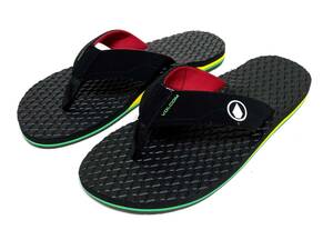 VOLCOM ボルコム V0812100JAH⑤ メンズ US9 27cm ビーチサンダル BeachSandal ビーサン エコな商品 Eco SDGs ヴォルコム 新品即決 送料無料