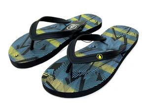 VOLCOM ボルコム V0811887LIM② メンズ US9 27cm Rocker2 ビーチサンダル BeachSandal ビーサン ライム色 ヴォルコム 新品 即決 送料無料