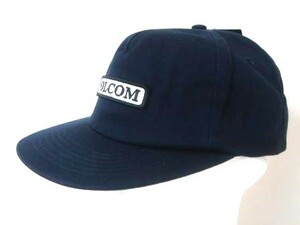 VOLCOM ボルコム D5511914NVY① キャップ Cap 帽子 ミディアムクラウン 5パネル スナップバック ネイビー色 ヴォルコム 新品 即決 送料無料