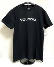 VOLCOM ボルコム AF512201BLK② メンズ Lサイズ 半袖Tシャツ シンプルなロゴティー LogoTee ブラック 黒色 ヴォルコム 新品 即決 送料無料_画像1