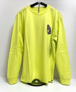 VOLCOM ボルコム AF612208LMA② メンズ XLサイズ 長袖Tシャツ ロンティー ライムエイド 黄色 ストーンロゴ ヴォルコム 新品 即決 送料無料