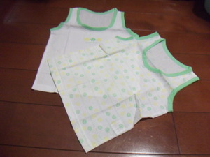  new goods baby underwear running size 80 green 2 sheets click post shipping possible stamp possible tank top 