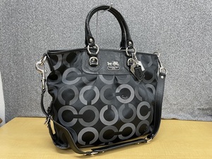 コーチCOACH 13863 2WAYマディソントートバッグ★黒ブラック★B2252