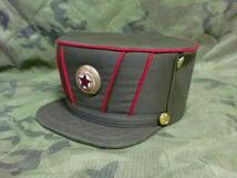 米軍 北朝鮮軍ARMY陸軍 将校用　制服 ドレス キャップ 軍帽 希少未使用品1650_画像1