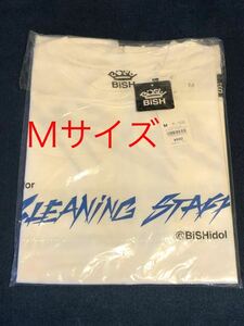 新品即決！★Ｍサイズ★BiSH★ グラフィックT(半袖)BiSH 3★Ｔシャツ白ブルー★GU★