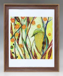 Art hand Auction New☆Framed Art Poster★Painting☆Jennifer Lommers☆Landscape☆Bird☆Colorful☆Relaxing☆Interior☆Cafe☆Animals☆Animal☆Apparel☆447, Printed materials, Poster, others