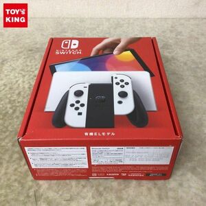 1円～ 動作確認済 初期化済 Nintendo Switch 本体 有機ELモデル HEG-001 ホワイト